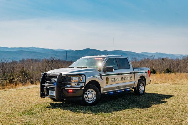 Law enforcement ranger trucks