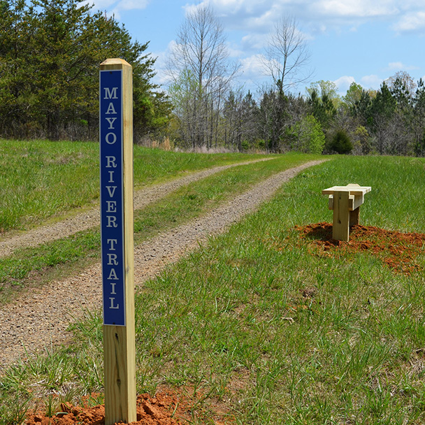 Trail at Mayo River