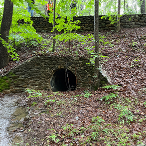 culvert at Douthat