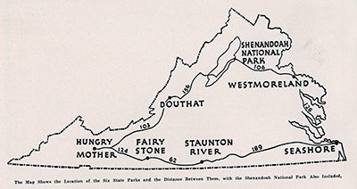 First Virginia State Park map