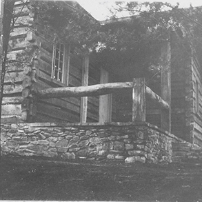 Fairy Stone cabin in 1943