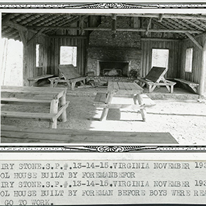 Fairy Stone picnic shelter