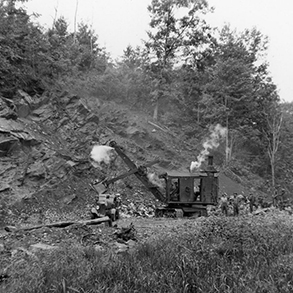 Quarrying stone