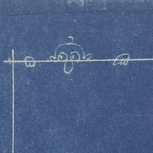 Kilroy drawing on park plans