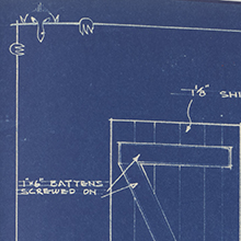 Kilroy drawing on park plans