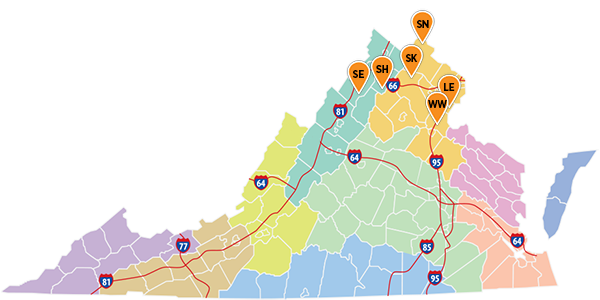 Fall parks map