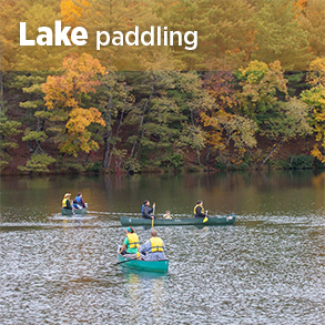 Paddling, lakes