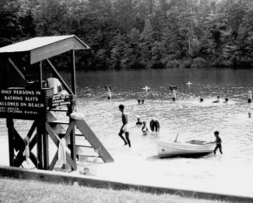 Swimming Beach at Prince Edward State Park
